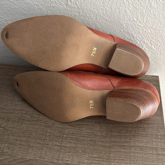 Women’s Durango Vintage Leather Ankle Pointed Toe Western Boots, Size 7.5 - Picture 8 of 9